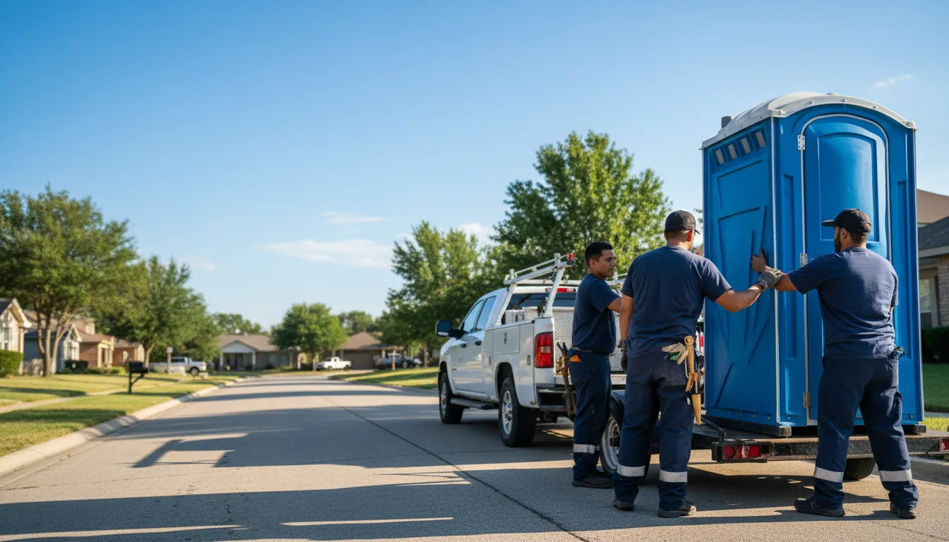 Portable Toilet Rental in Lisle, IL near me